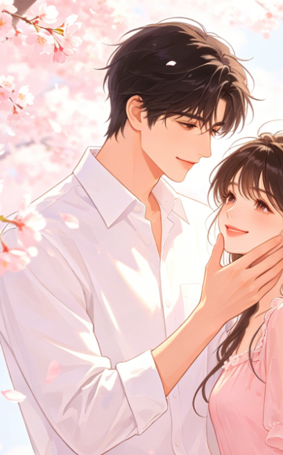 漫蛙漫画精选恋爱漫画《樱色之约》封面